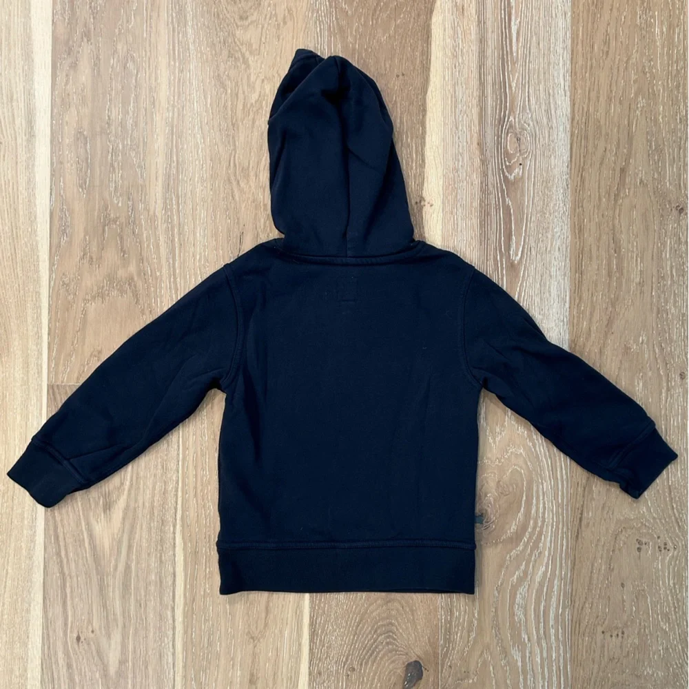 Boys Navy Gap Hoodie‎ with Yellow Patch Print size XS